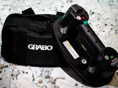 Grabo Plus mit Tasche hell